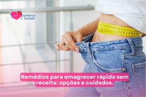Mulher com fita métrica + título