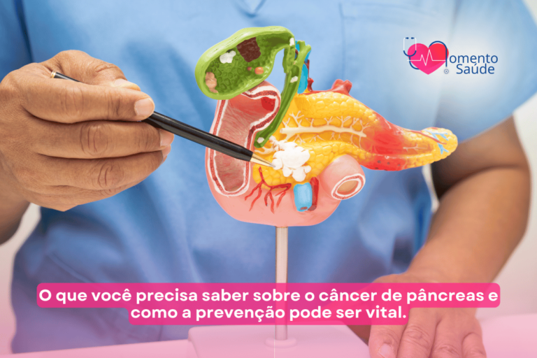 Pâncreas ilustrativo + subtítulo