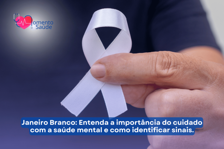 Representação do janeiro Branco + subtítulo