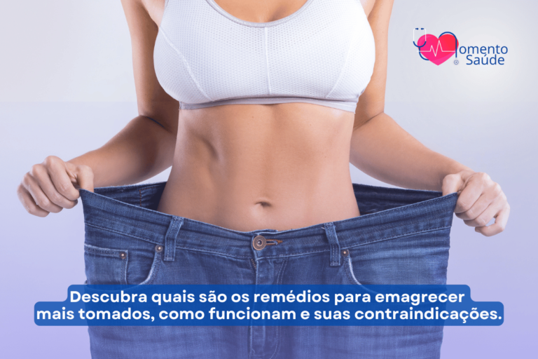 Mulher com calça maior que o tamanho dela + subtítulo